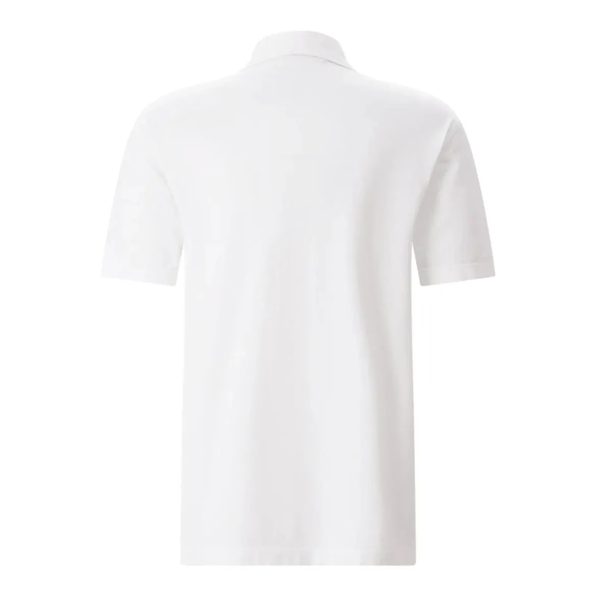 Roberto Collina Poloshirt aus Baumwolle weiß Poloshirt