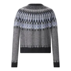 Roberto Collina Pullover aus Alpakawolle blau Pullover
