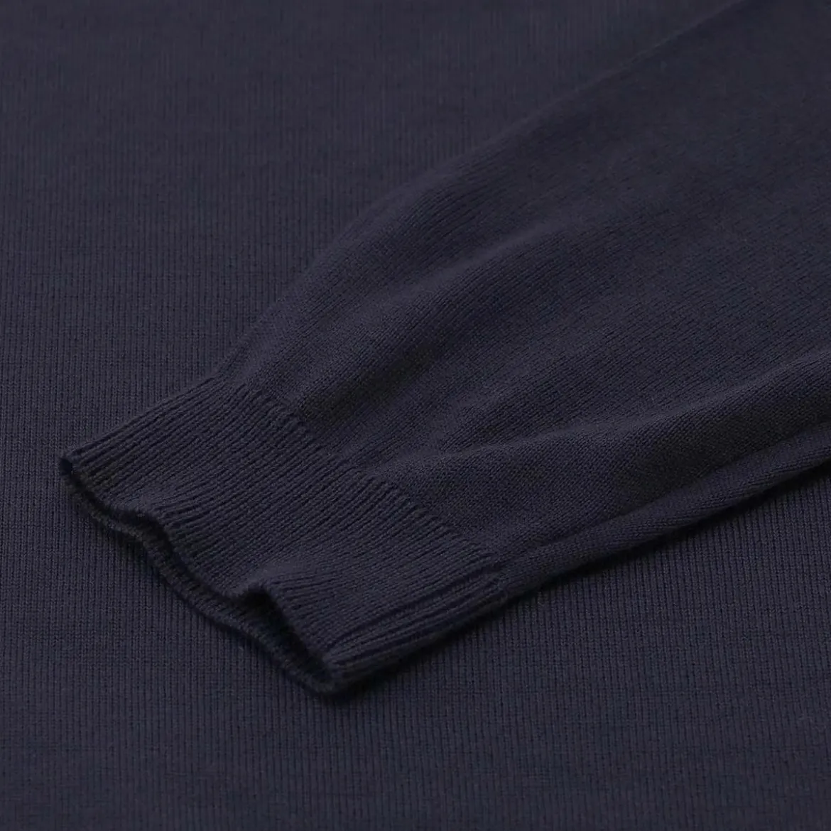 Roberto Collina Pullover mit Stehkragen blau Pullover