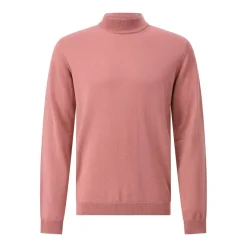 Roberto Collina Pullover mit Stehkragen blau Pullover