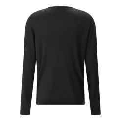 Roberto Collina Rundhalspullover aus Merinowolle blau Pullover