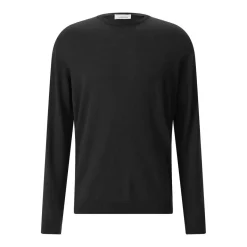 Roberto Collina Rundhalspullover aus Merinowolle blau Pullover