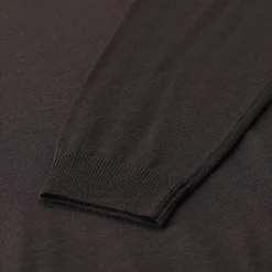 Roberto Collina Rundhalspullover aus Merinowolle blau Pullover