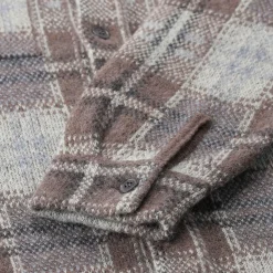 Roberto Collina Strickjacke aus Woll-Mix grün Pullover