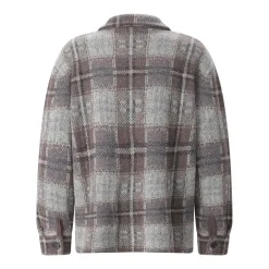 Roberto Collina Strickjacke aus Woll-Mix grün Pullover