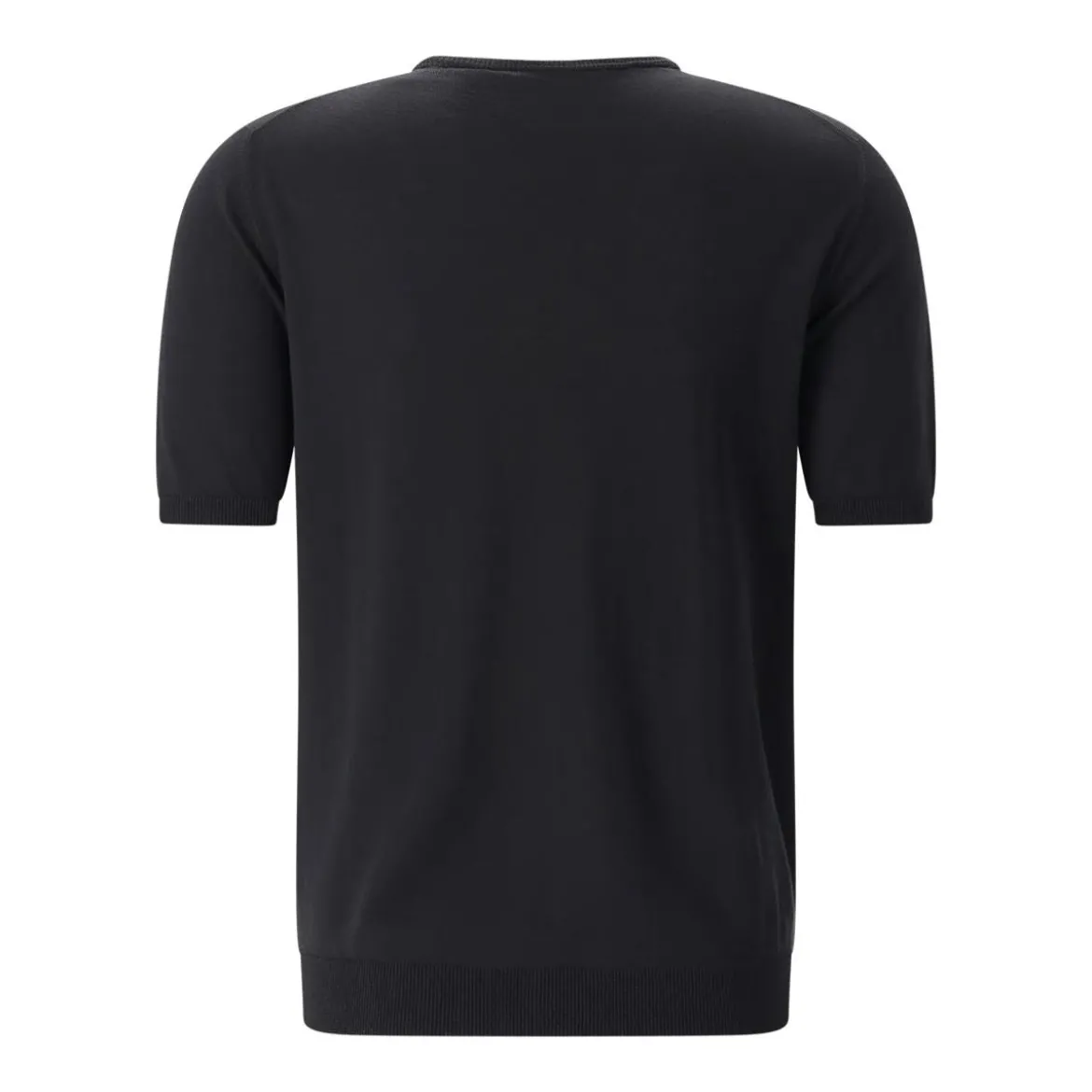 Roberto Collina T-Shirt aus Baumwolle schwarz T-Shirt