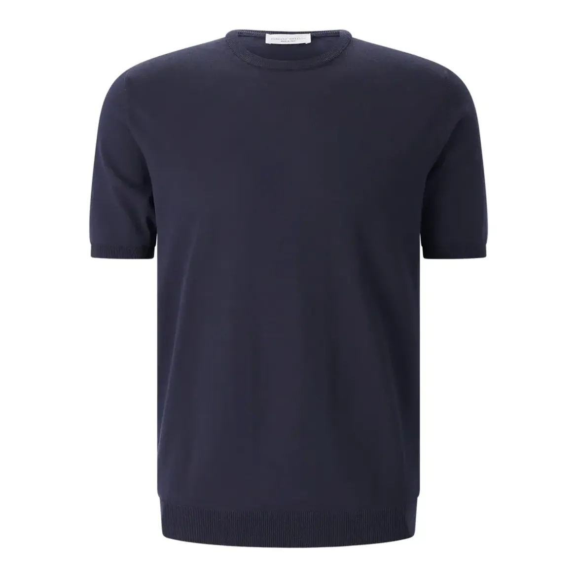 Roberto Collina T-Shirt aus Baumwolle schwarz T-Shirt