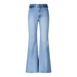 Rotate Jeans Blue blau Ausgestellte Jeans