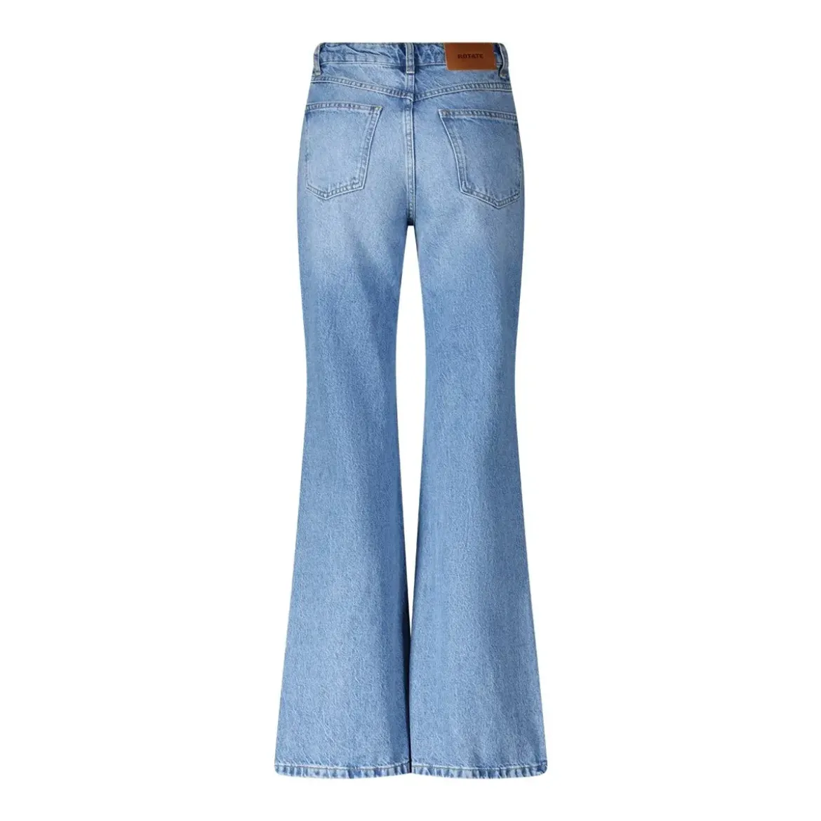 Rotate Jeans Blue blau Ausgestellte Jeans