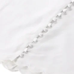 Rotate Mini-Kleid mit Spaghetti-Trägern weiß Minikleid