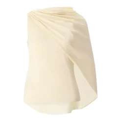 Rotate Top aus Satin gelb Top