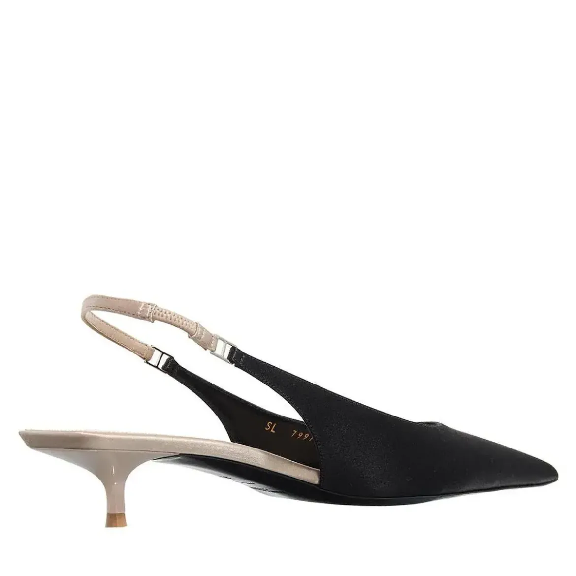Saint Laurent Cherish Pump Nero Pink Pumps