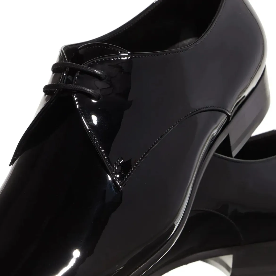 Saint Laurent Eli Nero Schnürschuhe