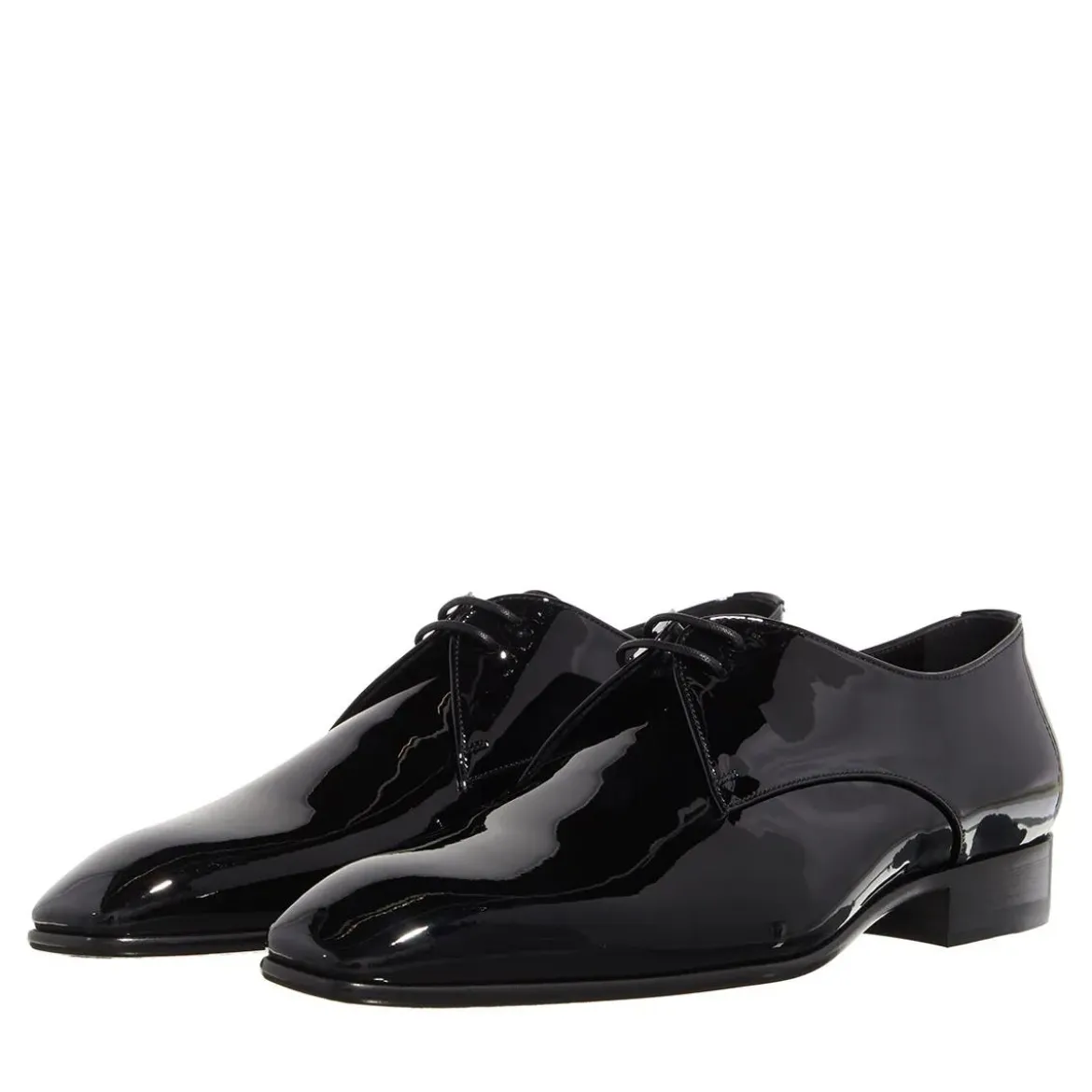 Saint Laurent Eli Nero Schnürschuhe