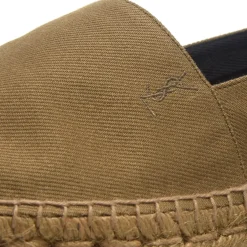 Saint Laurent Gabardine Espadrille Cactus Espadrilles