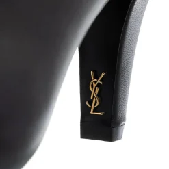 Saint Laurent Josie 75 Far B Nero Stiefeletten