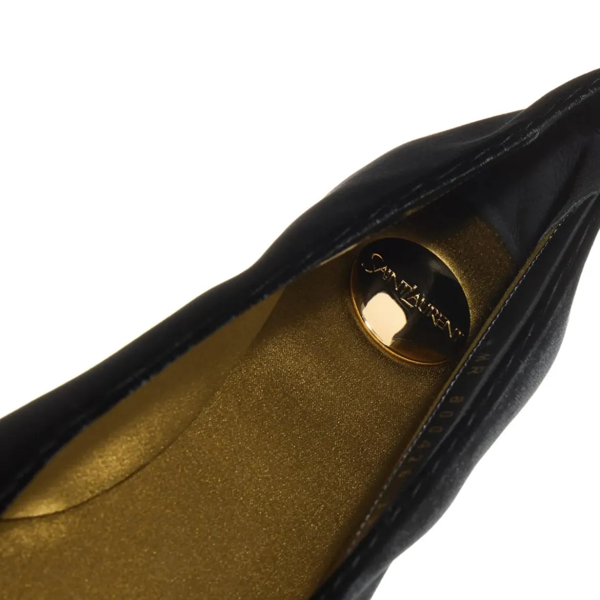 Saint Laurent Mami Ballet Flat Nero Ballerinas