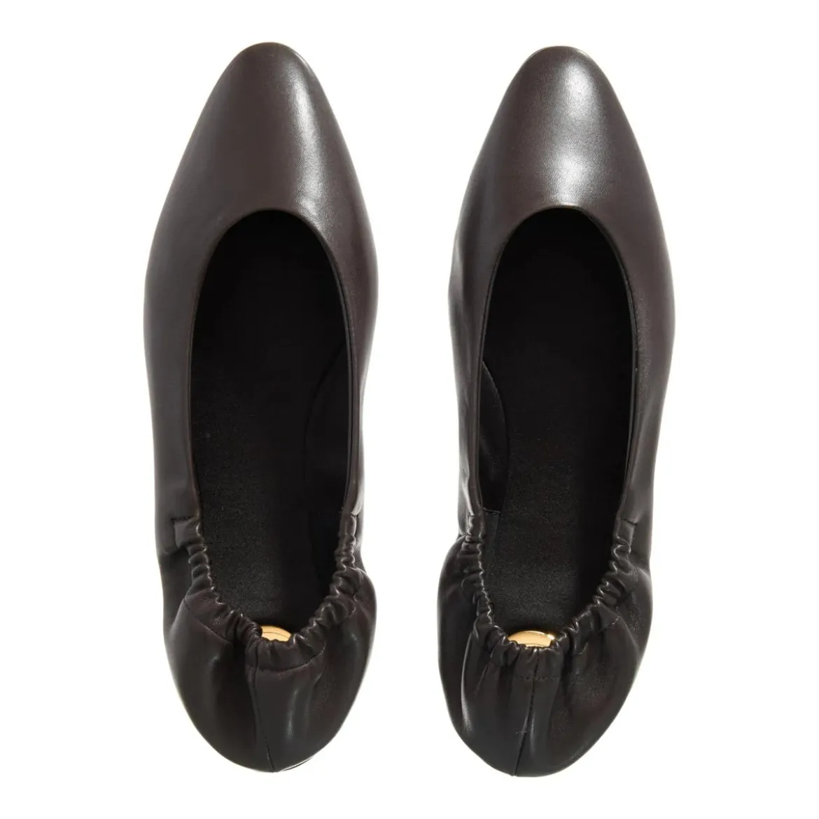 Saint Laurent Mami Ballet Flat Brown Ballerinas