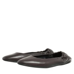 Saint Laurent Mami Ballet Flat Brown Ballerinas