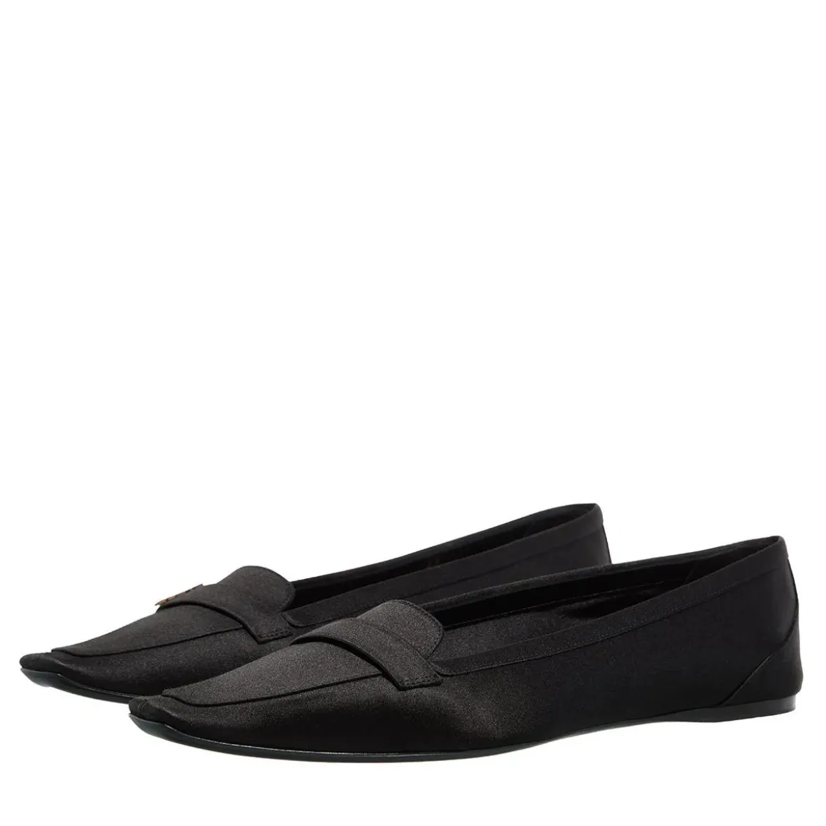 Saint Laurent Poppy Ballerinas Black Ballerinas