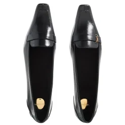 Saint Laurent Poppy Bal Shoes Black Ballerinas