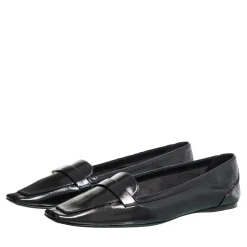 Saint Laurent Poppy Bal Shoes Black Ballerinas