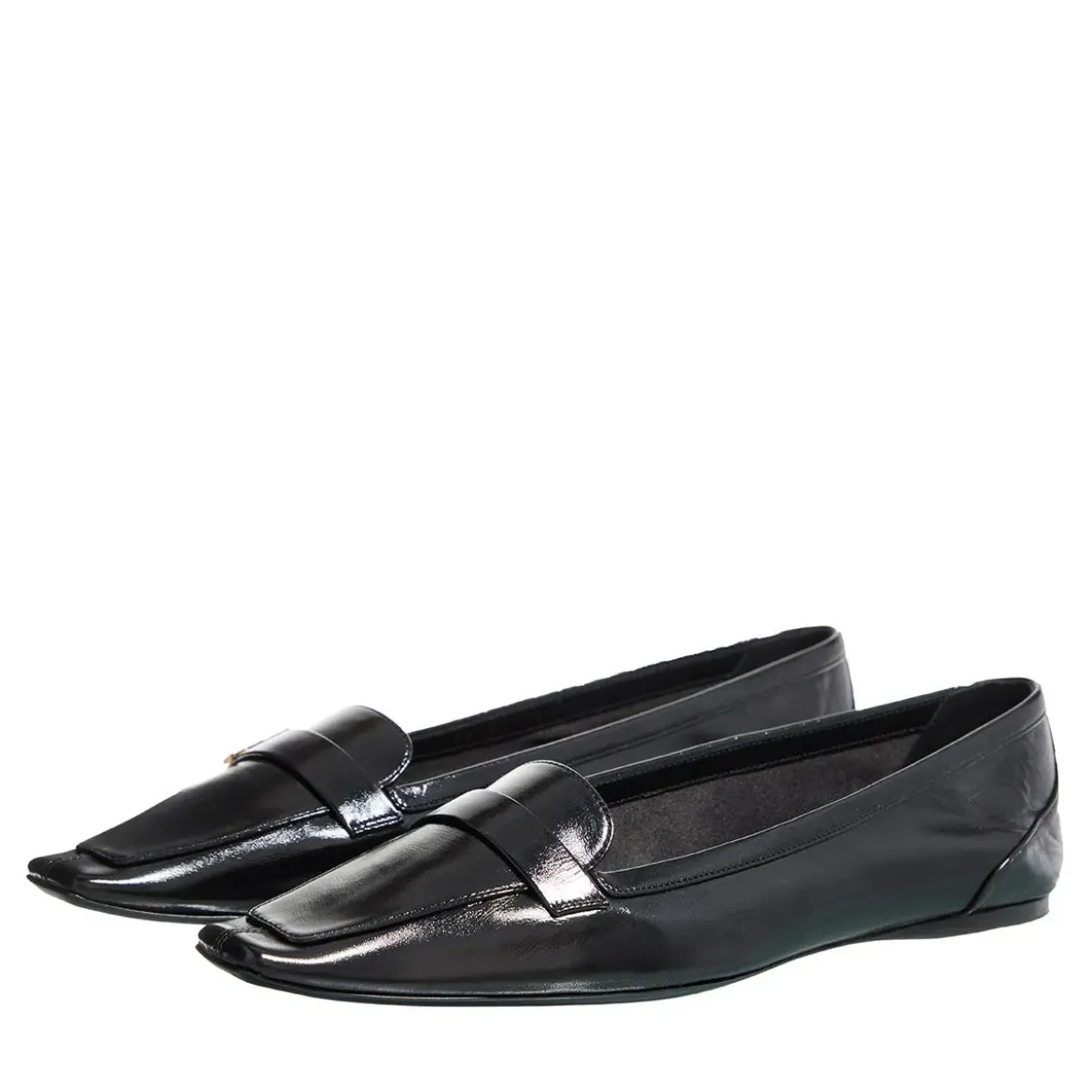 Saint Laurent Poppy Bal Shoes Black Ballerinas