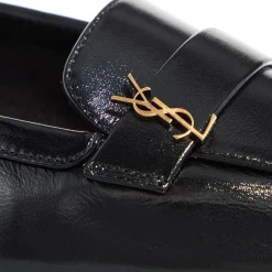 Saint Laurent Poppy Bal Shoes Black Ballerinas