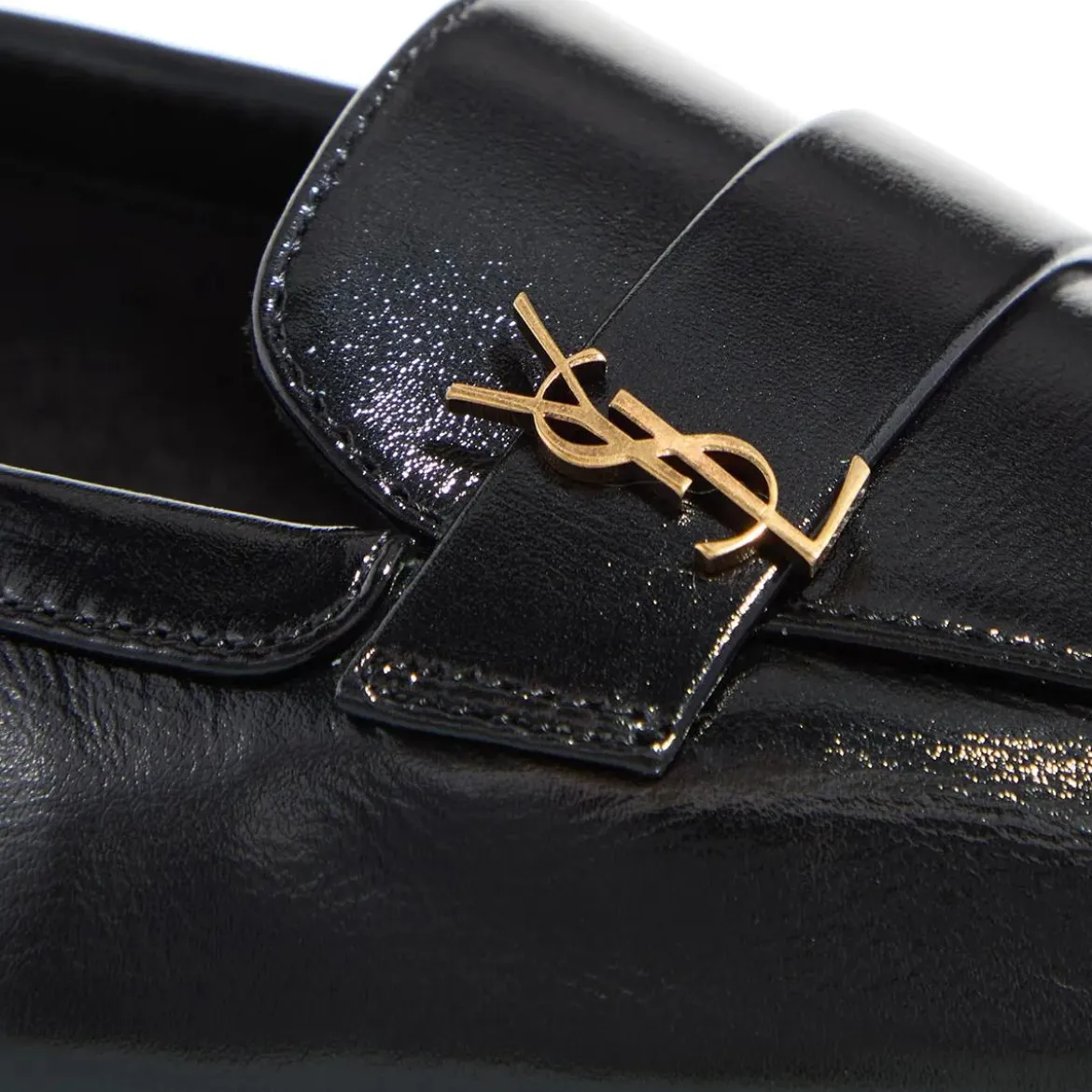Saint Laurent Poppy Bal Shoes Black Ballerinas