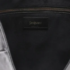 Saint Laurent Schultertasche aus Leder schwarz Hobo Bag