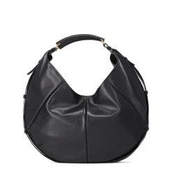 Saint Laurent Schultertasche aus Leder schwarz Hobo Bag