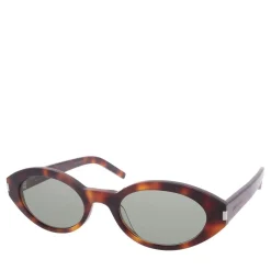 Saint Laurent SL 567-002 Havana-Havana-Green Sonnenbrille