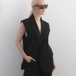 Saint Laurent SL M157 Black-Black-Black Sonnenbrille