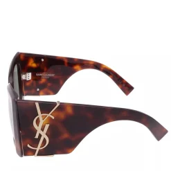 Saint Laurent SL M119 BLAZE HAVANA-HAVANA-GREEN Sonnenbrille