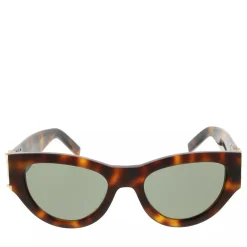 Saint Laurent SL M94-003 53 Sunglass Woman Acetate Havana-Havana-Green Sonnenbrille