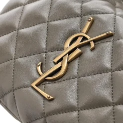 Saint Laurent Tasche Icarino aus Nappaleder grau Hobo Bag