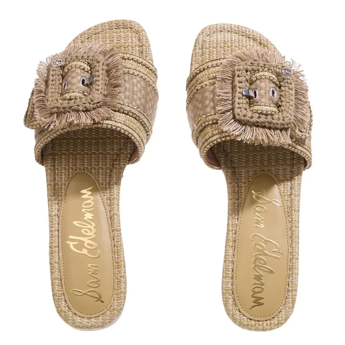 Sam Edelman Bambi Playa Green Multi Slides