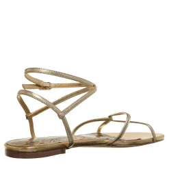 Sam Edelman Ellina Amber Gold Riemchensandalen