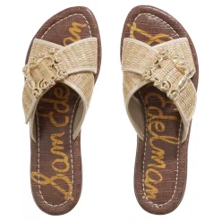Sam Edelman Gracyn Dark Natural Slides