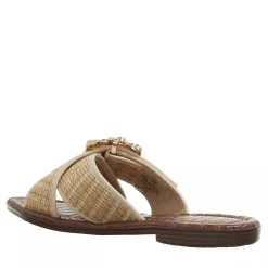 Sam Edelman Gracyn Dark Natural Slides