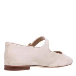 Sam Edelman Michaela Modern Ivory Ballerinas
