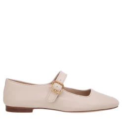 Sam Edelman Michaela Modern Ivory Ballerinas