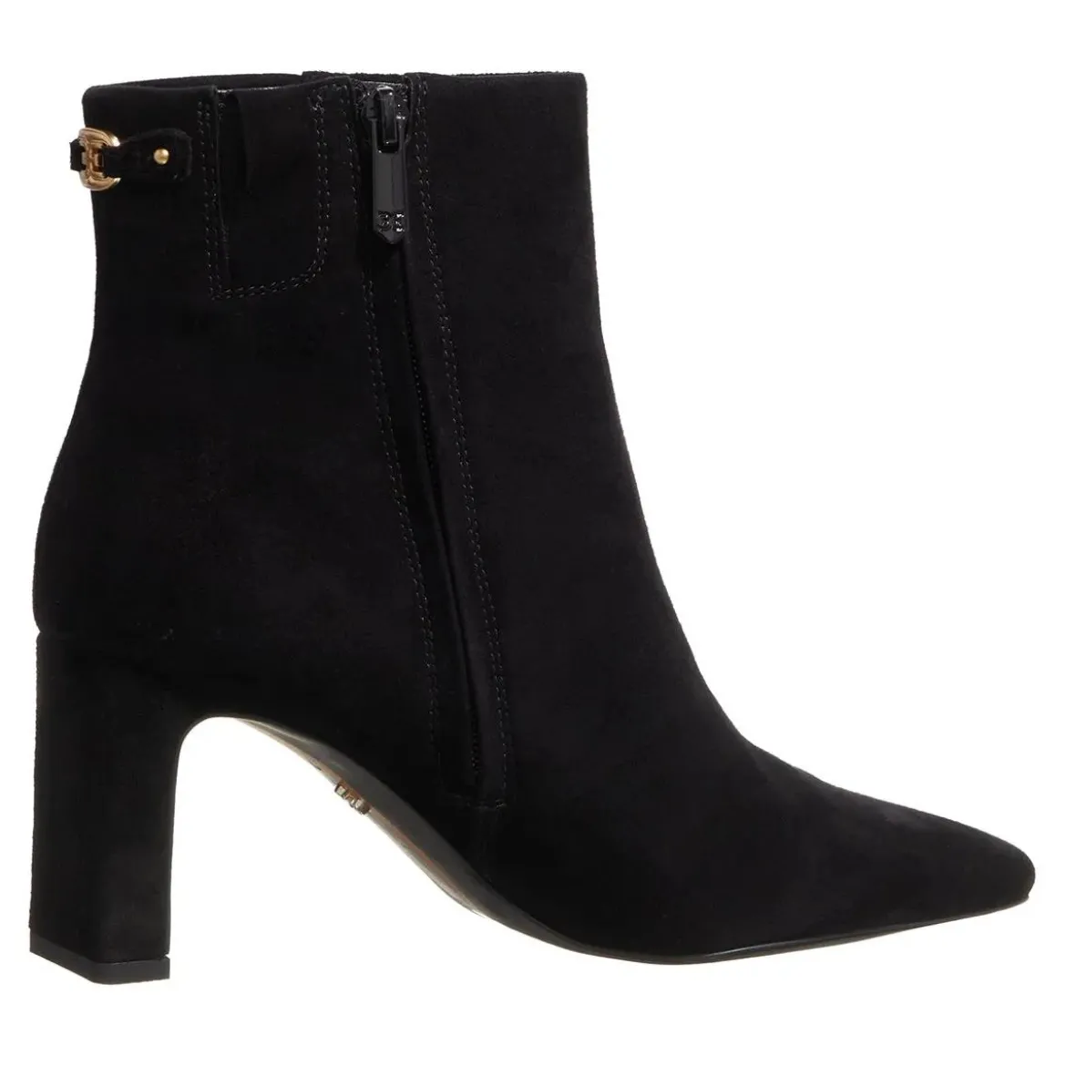 Sam Edelman Saige Black Suede Stiefeletten
