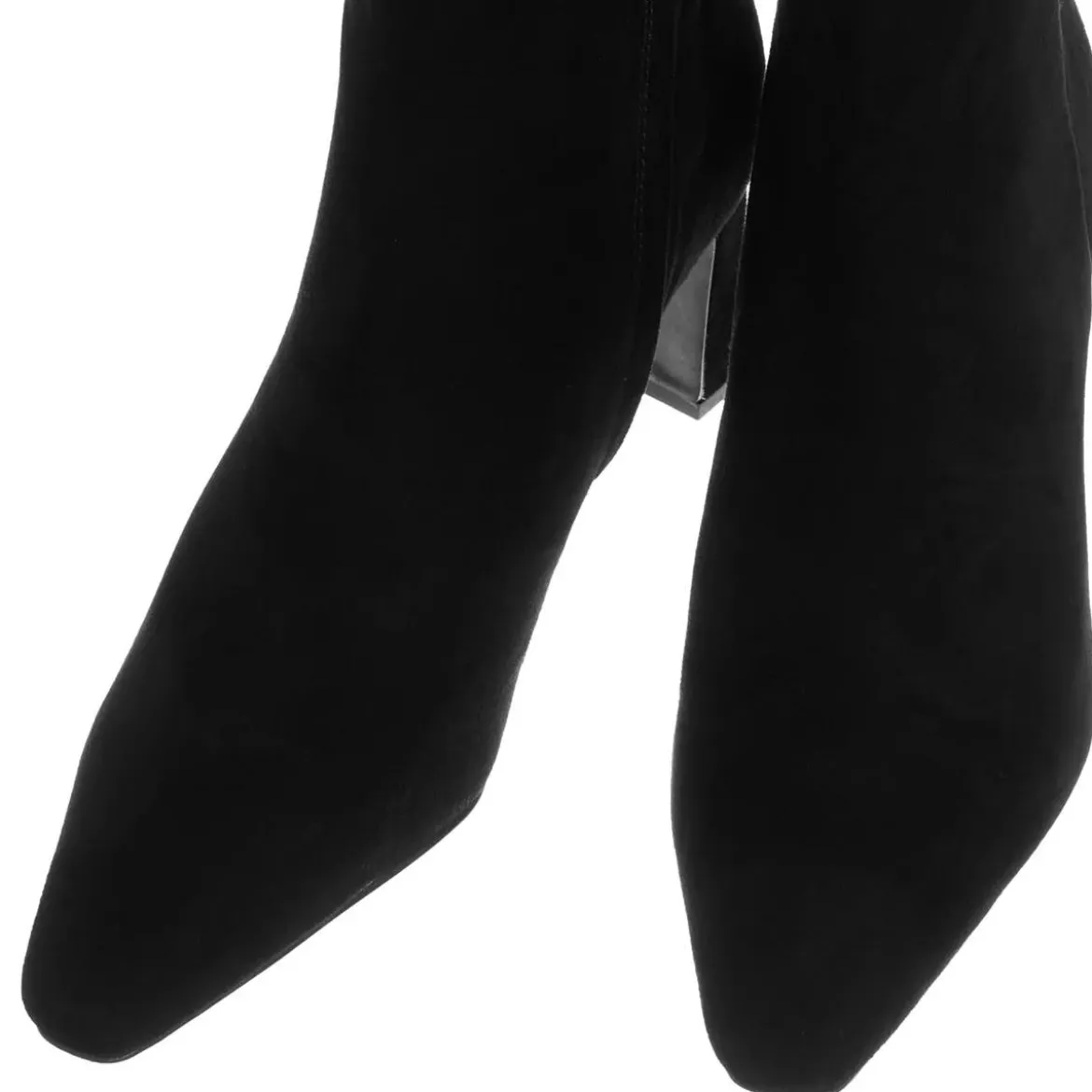 Sam Edelman Saige Black Suede Stiefeletten