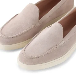 Santoni Flat Shoes Beige beige Schnürschuhe