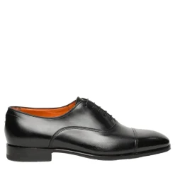 Santoni Heren Archie schwarz Slides