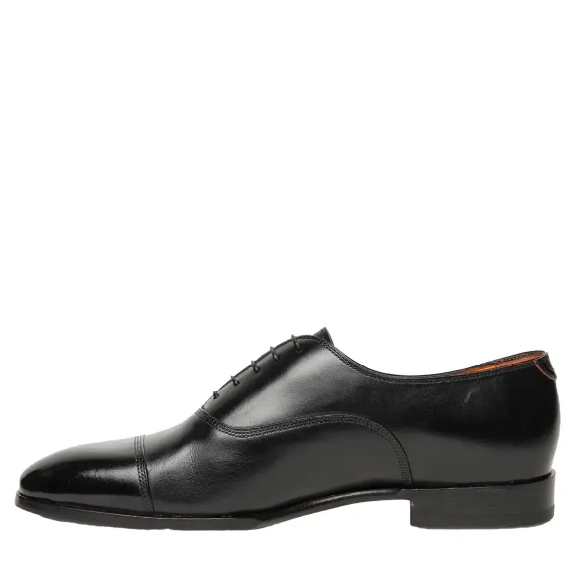 Santoni Heren Archie schwarz Slides