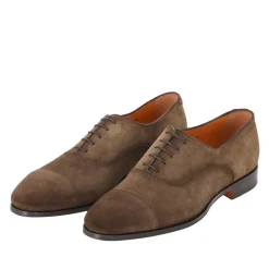 Santoni Schnürschuh Archie aus Leder mehrfarbig Schnürschuhe