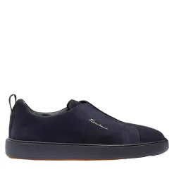 Santoni Sneaker Donkerblauw blau Low-Top-Sneaker
