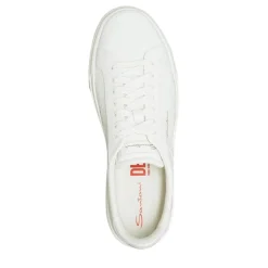 Santoni Sneakers White weiß Low-Top-Sneaker